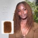 Auburn Brown #30 Color Affordable Afro Kinky Bulk Human Hair Extensions For Braiding DreadLock Auburn Brown #30 Color Affordable Afro Kinky Bulk Human Hair Extensions For Braiding DreadLock