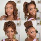 Auburn Brown #30 Color Affordable Afro Kinky Bulk Human Hair Extensions For Braiding DreadLock Auburn Brown #30 Color Affordable Afro Kinky Bulk Human Hair Extensions For Braiding DreadLock