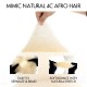 #613 Blonde Color Afro kinky Bulk Human Hair Extensions for Braiding & Twists #613 Blonde Color Afro kinky Bulk Human Hair Extensions for Braiding & Twists