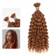 Auburn Brown #30 Water Wave Bulk Hair Extensions for Boho Knotless Braiding Auburn Brown #30 Water Wave Bulk Hair Extensions for Boho Knotless Braiding