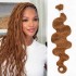Auburn Brown #30 Body Wave Boho Knotless Braids Human Bulk Hair Auburn Brown Human Braiding Hair Extensions