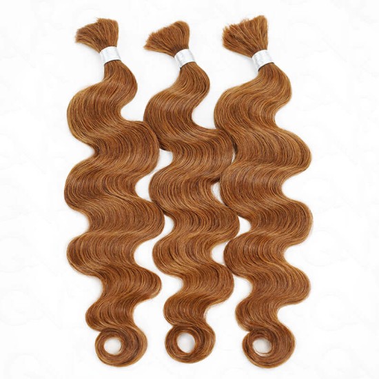Auburn Brown #30 Body Wave Boho Knotless Braids Human Bulk Hair Auburn Brown Human Braiding Hair Extensions Auburn Brown #30 Body Wave Boho Knotless Braids Human Bulk Hair Auburn Brown Human Braiding Hair Extensions
