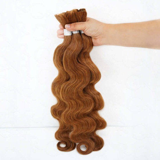 Auburn Brown #30 Body Wave Boho Knotless Braids Human Bulk Hair Auburn Brown Human Braiding Hair Extensions Auburn Brown #30 Body Wave Boho Knotless Braids Human Bulk Hair Auburn Brown Human Braiding Hair Extensions