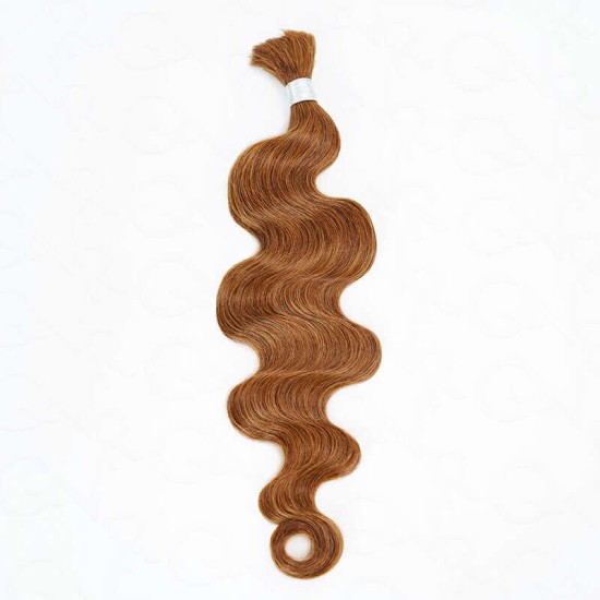 Auburn Brown #30 Body Wave Boho Knotless Braids Human Bulk Hair Auburn Brown Human Braiding Hair Extensions Auburn Brown #30 Body Wave Boho Knotless Braids Human Bulk Hair Auburn Brown Human Braiding Hair Extensions