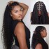 Natural Black #1B Water Wave Bulk Hair Extensions for Boho Knotless Braiding