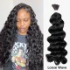 Natural Black #1B Body Wave Bulk Hair Extensions for Boho Knotless Braiding Natural Black #1B Body Wave Bulk Hair Extensions for Boho Knotless Braiding