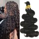 Natural Black #1B Body Wave Bulk Hair Extensions for Boho Knotless Braiding Natural Black #1B Body Wave Bulk Hair Extensions for Boho Knotless Braiding