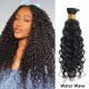 Natural Black #1B Body Wave Bulk Hair Extensions for Boho Knotless Braiding Natural Black #1B Body Wave Bulk Hair Extensions for Boho Knotless Braiding