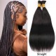 Natural Black #1B Body Wave Bulk Hair Extensions for Boho Knotless Braiding Natural Black #1B Body Wave Bulk Hair Extensions for Boho Knotless Braiding