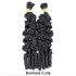 Burmese Curly Boho Knotless Braids Human Bulk Hair Natural Black Human Braiding Hair Extensions
