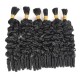 Burmese Curly Boho Knotless Braids Human Bulk Hair Natural Black Human Braiding Hair Extensions Burmese Curly Boho Knotless Braids Human Bulk Hair Natural Black Human Braiding Hair Extensions