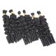 Burmese Curly Boho Knotless Braids Human Bulk Hair Natural Black Human Braiding Hair Extensions Burmese Curly Boho Knotless Braids Human Bulk Hair Natural Black Human Braiding Hair Extensions