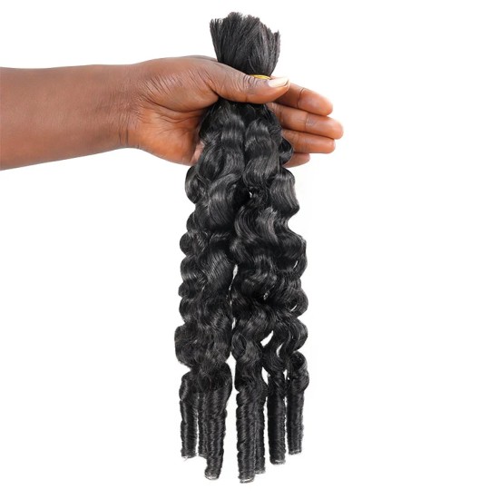 Burmese Curly Boho Knotless Braids Human Bulk Hair Natural Black Human Braiding Hair Extensions Burmese Curly Boho Knotless Braids Human Bulk Hair Natural Black Human Braiding Hair Extensions