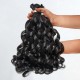 Natural Black #1B French Curl Human Bulk Hair Extensions for Boho Knotless Braiding Natural Black #1B French Curl Human Bulk Hair Extensions for Boho Knotless Braiding