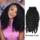 Burmese Curly PU Clip In Hair Extensions 9PCS 5PCS Volumizer Human Hair Burmese Curly PU Clip In Hair Extensions 9PCS 5PCS Volumizer Human Hair