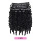 Burmese Curly PU Clip In Hair Extensions 9PCS 5PCS Volumizer Human Hair Burmese Curly PU Clip In Hair Extensions 9PCS 5PCS Volumizer Human Hair