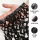 Burmese Curly PU Clip In Hair Extensions 9PCS 5PCS Volumizer Human Hair Burmese Curly PU Clip In Hair Extensions 9PCS 5PCS Volumizer Human Hair