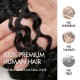 Burmese Curly PU Clip In Hair Extensions 9PCS 5PCS Volumizer Human Hair Burmese Curly PU Clip In Hair Extensions 9PCS 5PCS Volumizer Human Hair