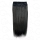 Invisible 9PCS Weft Clip In Hair Extensions 5PCS Volumizer Natural Straight PU Clip In Human Hair Invisible 9PCS Weft Clip In Hair Extensions 5PCS Volumizer Natural Straight PU Clip In Human Hair