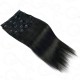 Invisible 9PCS Weft Clip In Hair Extensions 5PCS Volumizer Natural Straight PU Clip In Human Hair Invisible 9PCS Weft Clip In Hair Extensions 5PCS Volumizer Natural Straight PU Clip In Human Hair