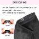 Invisible 9PCS Weft Clip In Hair Extensions 5PCS Volumizer Natural Straight PU Clip In Human Hair Invisible 9PCS Weft Clip In Hair Extensions 5PCS Volumizer Natural Straight PU Clip In Human Hair