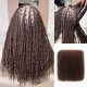 Dark Brown #4 Afro kinky Bulk Hair Extensions For Braiding Dreadlock Human Hair Dark Brown #4 Afro kinky Bulk Hair Extensions For Braiding Dreadlock Human Hair