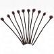 Handmade Dreadlocks Dark Brown #4 Thickness 0.6cm Human Hair Loc Extensions Handmade Dreadlocks Dark Brown #4 Thickness 0.6cm Human Hair Loc Extensions