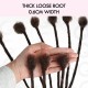Handmade Dreadlocks Dark Brown #4 Thickness 0.6cm Human Hair Loc Extensions Handmade Dreadlocks Dark Brown #4 Thickness 0.6cm Human Hair Loc Extensions