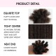 Handmade Dreadlocks Deep Brown #2 Thickness 0.6cm Human Hair Loc Extensions Handmade Dreadlocks Deep Brown #2 Thickness 0.6cm Human Hair Loc Extensions