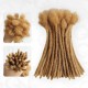 Handmade Dreadlocks Honey Blonde #27 Thickness 0.6cm Human Hair Loc Extensions Handmade Dreadlocks Honey Blonde #27 Thickness 0.6cm Human Hair Loc Extensions