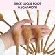 Handmade Dreadlocks Honey Blonde #27 Thickness 0.6cm Human Hair Loc Extensions Handmade Dreadlocks Honey Blonde #27 Thickness 0.6cm Human Hair Loc Extensions