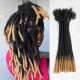 Handmade Dreadlocks Ombre #T1B/27 Color Thickness 0.6cm Loc Extensions Human Hair Handmade Dreadlocks Ombre #T1B/27 Color Thickness 0.6cm Loc Extensions Human Hair