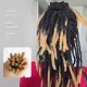 Handmade Dreadlocks Ombre #T1B/27 Color Thickness 0.6cm Loc Extensions Human Hair Handmade Dreadlocks Ombre #T1B/27 Color Thickness 0.6cm Loc Extensions Human Hair