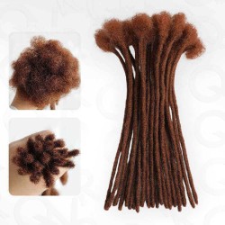 Handmade Dreadlocks Reddisn Brown #33 Thickness 0.6cm Human Hair Loc Extensions Handmade Dreadlocks Reddisn Brown #33 Thickness 0.6cm Human Hair Loc Extensions