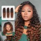 Lightweight T2/30 Color Deep Wave Handmade Feather Crochet Braid Human Hair Extensions Lightweight T2/30 Color Deep Wave Handmade Feather Crochet Braid Human Hair Extensions