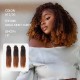 Lightweight T2/30 Color Small Kinky Curly Handmade Feather Crochet Braid Human Hair Extension Lightweight T2/30 Color Small Kinky Curly Handmade Feather Crochet Braid Human Hair Extension