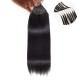 Natural Black Straight Handmade Feather Crochet Braid Human Hair Extensions Natural Black Straight Handmade Feather Crochet Braid Human Hair Extensions