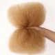 Honey Blonde #27 Color Afro kinky Bulk Hair Extensions For Braiding Dreadlock Human Hair Honey Blonde #27 Color Afro kinky Bulk Hair Extensions For Braiding Dreadlock Human Hair