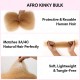 Honey Blonde #27 Color Afro kinky Bulk Hair Extensions For Braiding Dreadlock Human Hair Honey Blonde #27 Color Afro kinky Bulk Hair Extensions For Braiding Dreadlock Human Hair