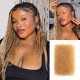 Honey Blonde #27 Color Afro kinky Bulk Hair Extensions For Braiding Dreadlock Human Hair Honey Blonde #27 Color Afro kinky Bulk Hair Extensions For Braiding Dreadlock Human Hair