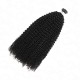 Afro Kinky Curly I Tip Hair Extensions Natural Black Human Hair Afro Kinky Curly I Tip Hair Extensions Natural Black Human Hair