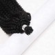 Afro Kinky Curly I Tip Hair Extensions Natural Black Human Hair Afro Kinky Curly I Tip Hair Extensions Natural Black Human Hair