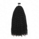 Afro Kinky Curly I Tip Hair Extensions Natural Black Human Hair Afro Kinky Curly I Tip Hair Extensions Natural Black Human Hair