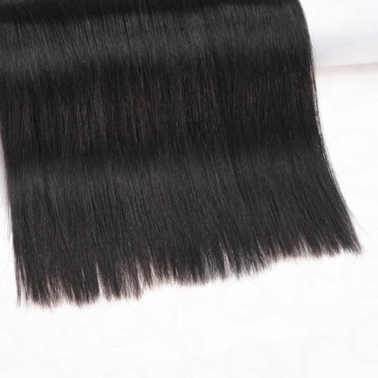 Silk Straight I Tip Hair Extensions Natural Black Human Hair Silk Straight I Tip Hair Extensions Natural Black Human Hair