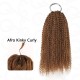 Lite Edition|Curly Miracle Knots Auburn Brown #30 Feather Crochet Human Hair|Lightweight Crochet Weave Hair Extension Lite Edition|Curly Miracle Knots Auburn Brown #30 Feather Crochet Human Hair|Lightweight Crochet Weave Hair Extension