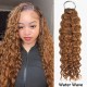 Lite Edition|Curly Miracle Knots Auburn Brown #30 Feather Crochet Human Hair|Lightweight Crochet Weave Hair Extension Lite Edition|Curly Miracle Knots Auburn Brown #30 Feather Crochet Human Hair|Lightweight Crochet Weave Hair Extension