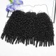 Lite Edition|Curly Miracle Knots Natural Black Feather Crochet Human Hair|Lightweight Crochet Weave Hair Extension Lite Edition|Curly Miracle Knots Natural Black Feather Crochet Human Hair|Lightweight Crochet Weave Hair Extension