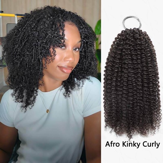 Lite Edition|Curly Miracle Knots Natural Black Feather Crochet Human Hair|Lightweight Crochet Weave Hair Extension Lite Edition|Curly Miracle Knots Natural Black Feather Crochet Human Hair|Lightweight Crochet Weave Hair Extension