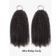 Lite Edition|Curly Miracle Knots Natural Black Feather Crochet Human Hair|Lightweight Crochet Weave Hair Extension Lite Edition|Curly Miracle Knots Natural Black Feather Crochet Human Hair|Lightweight Crochet Weave Hair Extension