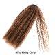 Lite Edition|Curly Highlight #P4/27 Feather Crochet Human Hair|Lightweight Crochet Weave Hair Extension Lite Edition|Curly Highlight #P4/27 Feather Crochet Human Hair|Lightweight Crochet Weave Hair Extension